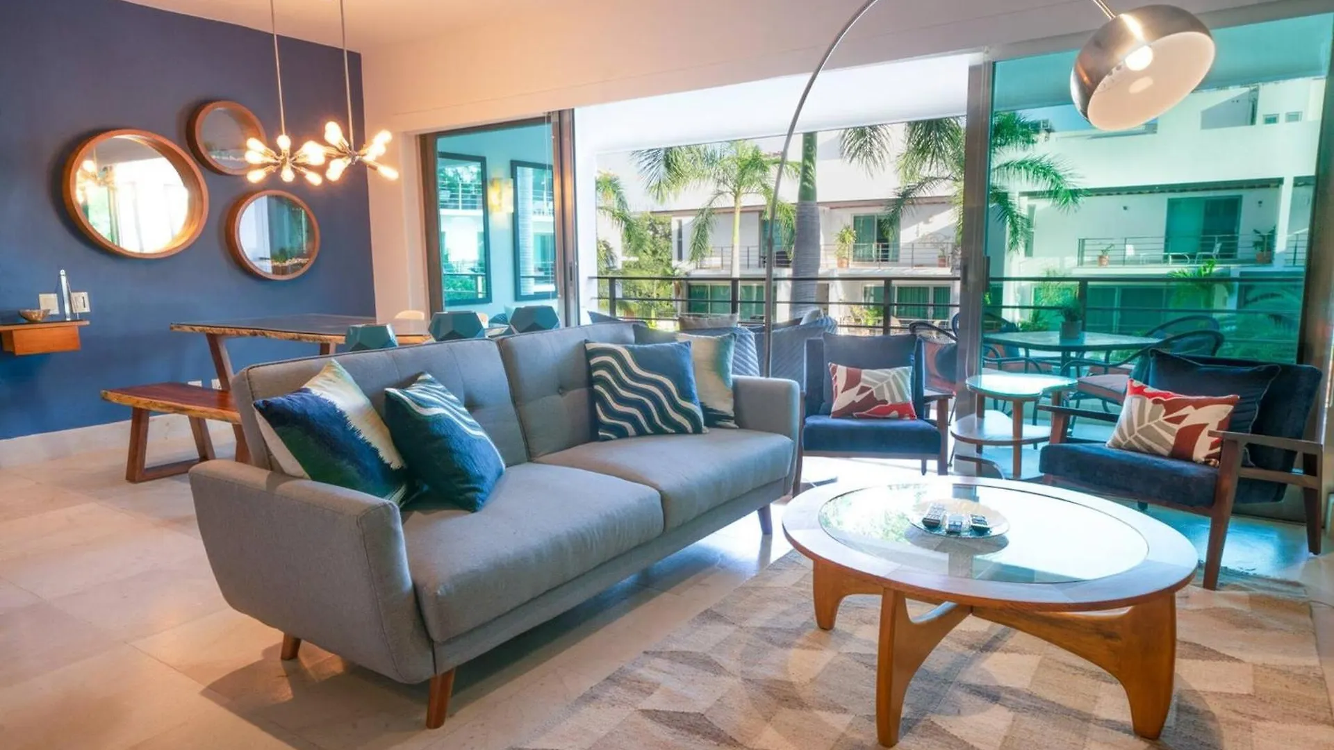 Modern 2 Bedroom Condo Colorful And Creative - At Via 38 Condos A13 Playa del Carmen Mexiko